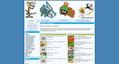 Desktop Screenshot of cartoon-games.net